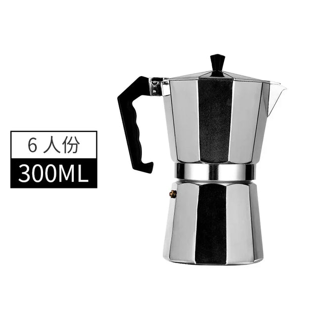 Mocha Coffee Pots Italian Aluminum Octagonal Pot Coffee Cup Maker Tea Maker Portable Coffee Maker - product image 8