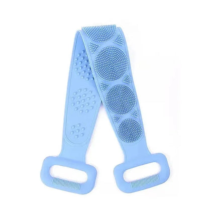 Body Sponge Silicone Back Brushes Bath Towels Scrubber Rubbing Back Peeling Massage Shower Belt Extended Skin - product image