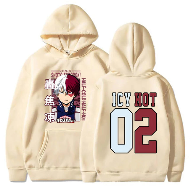 Anime My Hero Academia Midoriya Izuku Deku Hoodies Damen Herren Casual Pullover Personalisiertes Anime Sweatshirt Übergröße
