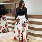 Black white long / 5XL