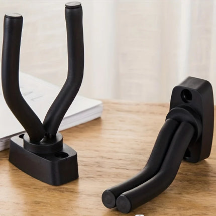 1PC Guitar Holder Wall Mount Stand Parts and Accessories Home Organiser Instrument Display Guitars Hook Wall Hangers Guitar Picks U Shaped Hook Wall Mounted Hook