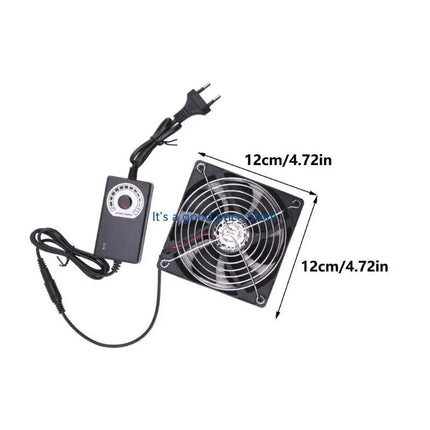 12cm 220V 240V Fan 2750RPM Exhaust Fan for Pet Houses and Electronic Devices
