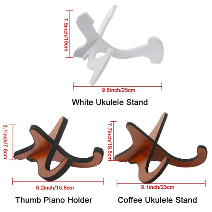 New Portable Instrument Part Accessories Guitar Stand Rack Musical Strings Foldable Holder Vertical Ukulele Display