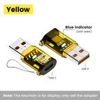 Yellow A to C