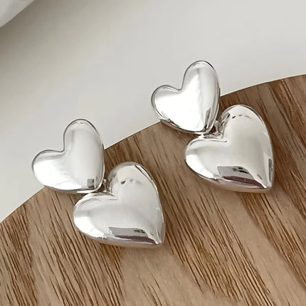 VENTFILLE 925 Sterling Silver Black Agate Rotund Earrings For Women Girl Originality Design Korean Jewelry Party Gifts Dropship