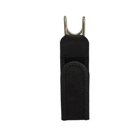 Adjustable Elastic Waistband Buckle with Magic Tape & Metal Hooks