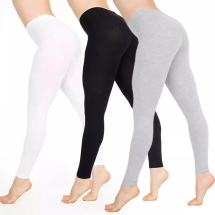 Women Elastic Waist Casual Leggings Large Shinny Legging High Stretch Leggings Gym Pants Workout Fashion Leggings