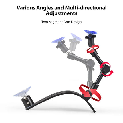 Guitar Support Rest Leg Bracket Suction Cup Mount Aluminum Professional Guitar Leg Stand Musical Instruments