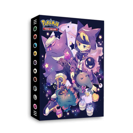 Anime Cartoon Pokemon Card Album 240Pcs Album Charizard X Koraidon Miraidon Desktop Collection Card Book Card Protection Gifts