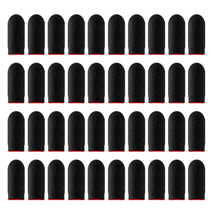 20/40pcs Gaming Finger Cover Game Controller Suitable For PUBG LOL Anti Sweat Scratch Touch Screen Game Finger Thumb Cover Glove
