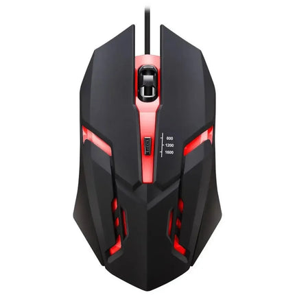 USB RGB Breathing Light Effect Gaming Mouse Wired Mouse Mice Professional Optical Wired Mouse For Computer Laptop PC Home Office