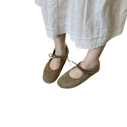 Fashion Butterfly-Knot  Women Flats With Shoes Casual Female Soft Footwear Round Toe Ladies Flats Slip On Shoes