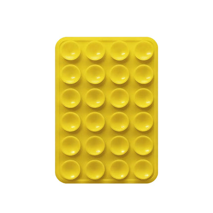 Double Side Silicone Suction Pad For Mobile Phone Fixture Suction Cup Backed Adhesive Silicone Rubber Sucker Pad For Fixing