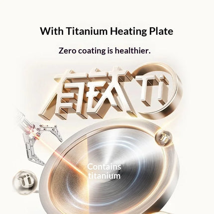 Supor Titanium Health Pot 2026 New Office Tea Kettle with Stewing and Boiling Functions