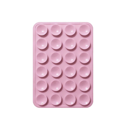 Double Side Silicone Suction Pad For Mobile Phone Fixture Suction Cup Backed Adhesive Silicone Rubber Sucker Pad For Fixing