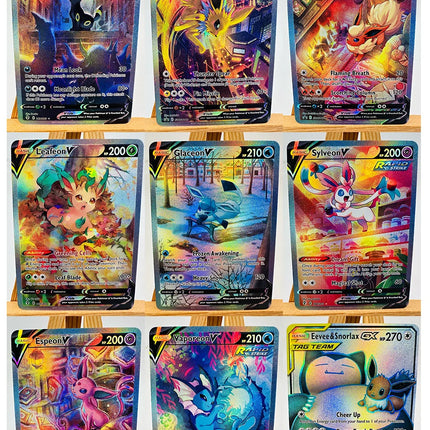 PTCG Lugia Charizard Umbreon Sylveon Toys Hobbies Hobby Collectibles Game Collection Anime Cards
