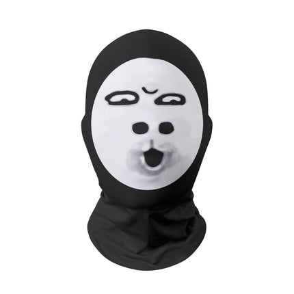 Realistic 3D Mask Full Face for Women Man Cosplay Accessories Mascaras Halloween Masquerade Mesh Headgear