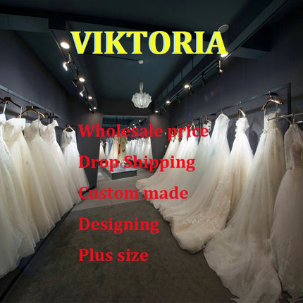 VIKTORIA Charming Mermaid Wedding Dresses for Women Bride Satin Lace Strapless Pleat Robe De Mariée Personalized Customized