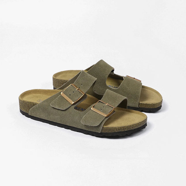 Double breasted sandals, outdoor flip flops, men's and women's soft shoes for outdoor wear