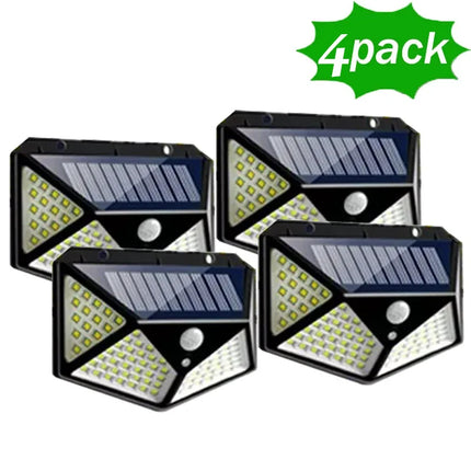 12Pack Outdoor Solar Lights 3 Modes Motion Sensor Lights Waterproof Wall Lights for Backyard Garden Patio Yard Garage Deck Porch