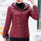 wine red Hooded / M / China Mainland
