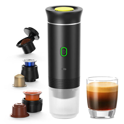 Electric Coffee Machine Travel Handy 3 In1 Espresso Portable Coffee Espresso Maker Machine Cafe Portable Capsule Coffee Machine