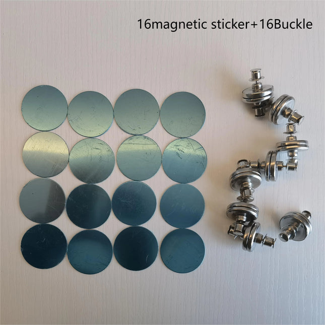 Modern metal magnetic hook, suitable for curtains - easy to install wall mounted magnetic buckle