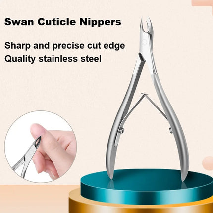 3-4mm high quality Swan Cuticle nippers professional nail technician tool Manicure scissors Nail Cuticle Trimmer Nippers