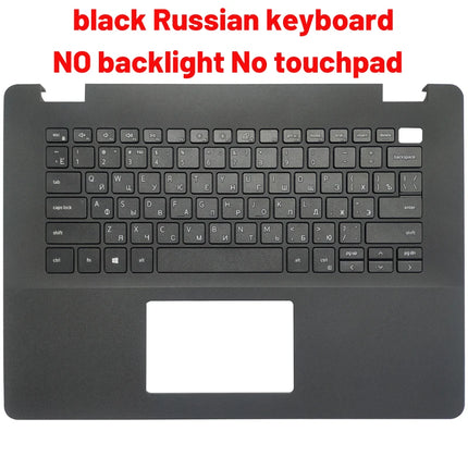 NEW For Vostro 3400 3401 3405 V3400 UK/Russian/US/Latin/spanish/Brazil laptop keyboard/palmrest upper cover case
