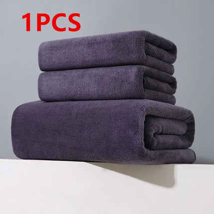 White large towel, bath towel, beauty salon towel, soft and absorbent quick drying sports beach hotel towel