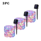 3pcs-multicolour / 22m200LED