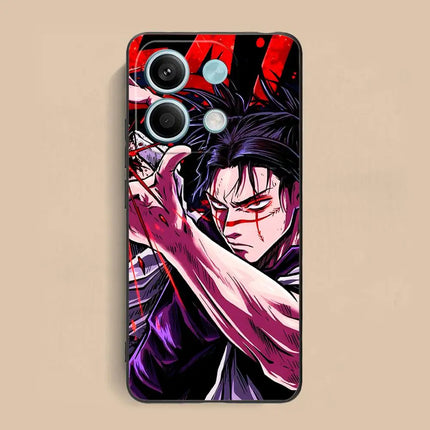 Jujutsu Kaisen Choso Mobile Phone Case for Xiaomi Redmi 15 14 13 12 A5 3 2 1 C Plus 4G 5G Colour Printing Cover Cover Smartphone
