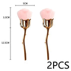 2pcs Gold