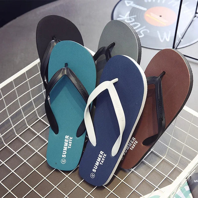 Men Shoes Summer Beach Sandals Anti-slip Fashion Outdoor Breathable Casual Couple Beach Sandal Flip - product image 2