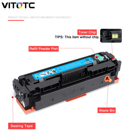 Compatible 207A W2210A W2211A W2212A W2213A Toner Cartridge for HP Color Laser Pro M255 M255dw M255nw MFP M282nw M283fdw M283fdn