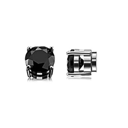 24 piece fashionable punk style 304 stainless steel ear clip set, can be given as a gift to friends