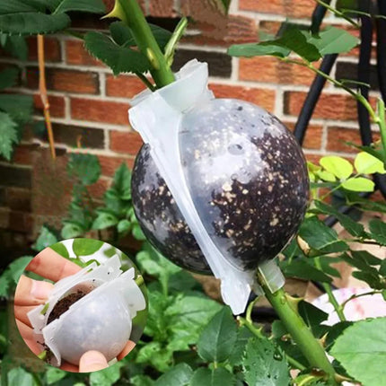 5/8/12cm Air Layering Pods Plant Rooting Ball High Pressure Propagation Root Grow Box Graft Breeding Case Planting Nursery Pot