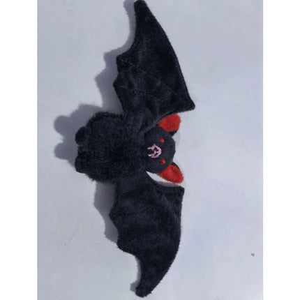 Plush Black Bat Keychain Gothic Transformable Bat Key Ring Pendant Backpack Bag Purse Charm Halloween Gift Gothic Bat Keyring