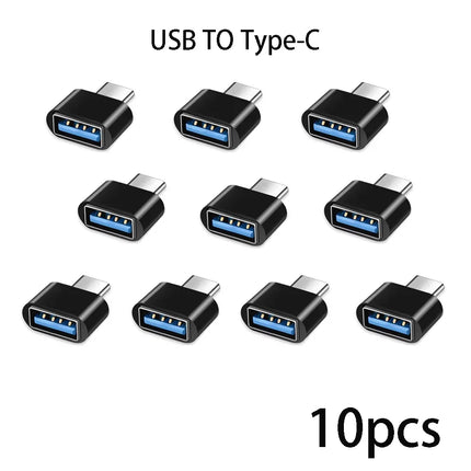Tablet OTG Universal Micro USB/Type-C to USB 2.0 Adapter Connector for Phone Tablet PC USB C On-The-Go Converter Adapter