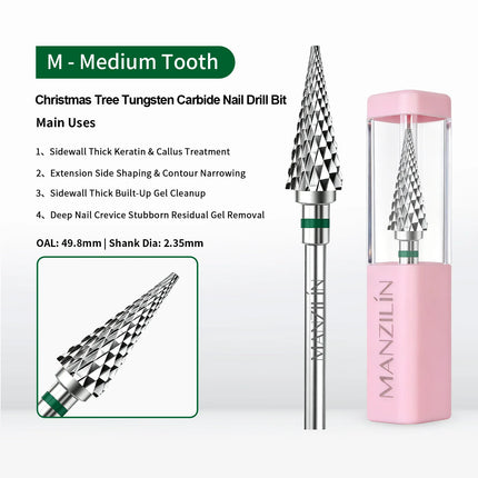Tungsten Carbid Nail Art Drill Bits Accessories Milling Cutters Gel Polish Remover Nail Electric Professional Manicure Tools Tip