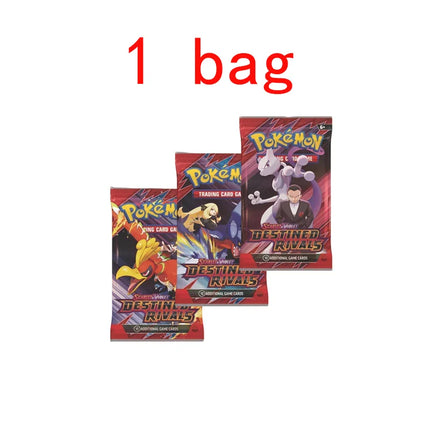 10/50 PcsPokemon Card MEGA EVOLUTION PHANTASMAL FLAMES Prismatic Evolutions Black Bolt English Booster Battle Transaction Card