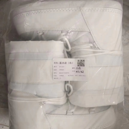Women's Waterproof and Non-slip Cloth Space 2025 New platform heels  Short Tube Thickened Warm Snow Boots