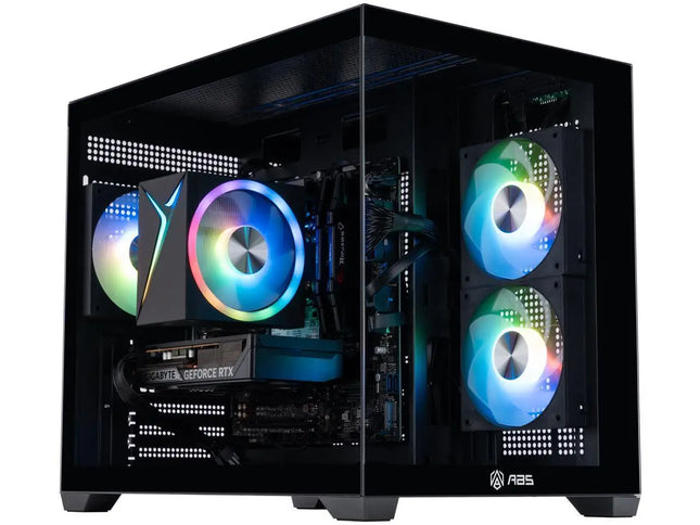 ABS Flux II Aqua Prebuilt Gaming PC - Windows 11 - Intel Core 5 120 - GeForce RTX 5060 8GB - DLSS 4 - product image 2