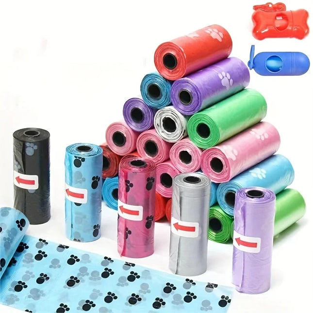 1500pcs Random Color Dog Poop Bag Pet Poop Bags Dog Cat Waste Pick Up Clean Bag For Puppy Dogs Random - product image 2