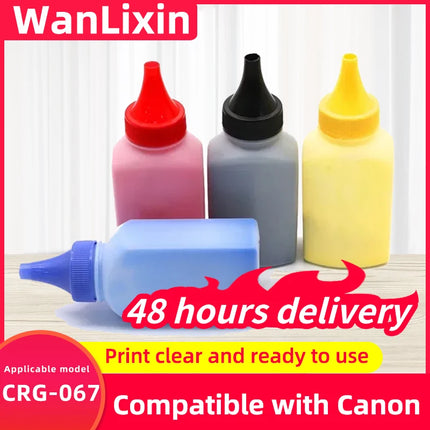 CRG-067 CRG067 Cartridge Refill Toner Powder Compatible for Canon MF654Cdw MF656Cdw MF651Cw MF655 MF657Cdw LBP631 LBP633 Printer