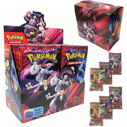 Pokemon Ascended Heroes Card Destined Rivals Prismatic Evolutions Scarlet Violet 151 English ME01 Booster Cards Toys Gifts