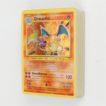 French Version 1996 Year Pokémon card first generation Charizard Pikachu Mewtwo Blastoise Collecting card toys 151Pcs boxed