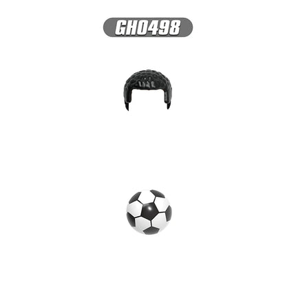 Building Blocks G0163 Assemble Bricks Football Players Parts Gifts Presents