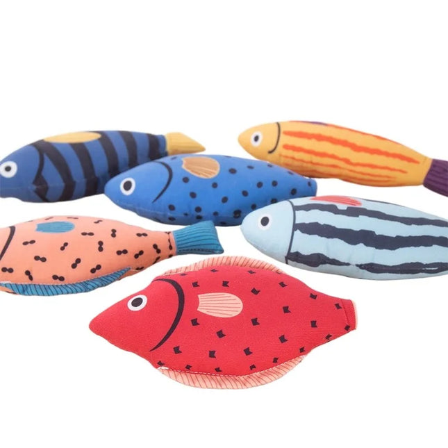 1Piece Creative Cat Toy Fish Shape Bite Resistant Catnip Cat Toy Pet Chew Toys Pet Interaction Supplies - product image 2