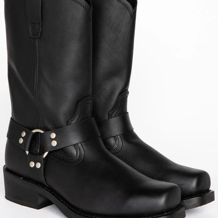 Men's Boots Handmade Men's Embroidery Thick Heel Mid-tube Boots European American Style Western Cowboy Boots Plus Size 39-48